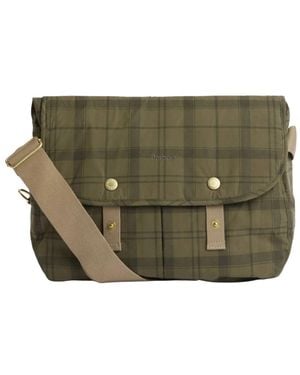 Barbour Cross Body Messenger - Green