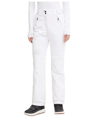 EA7 Wide Trousers - Bianco