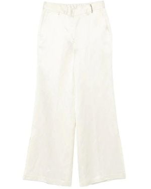 Panicale Wide Trousers - White