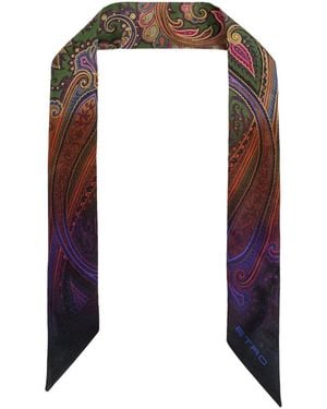 Etro Silk Scarves - Purple
