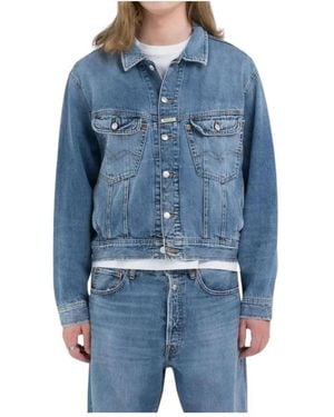 Replay Denim Jackets - Blue