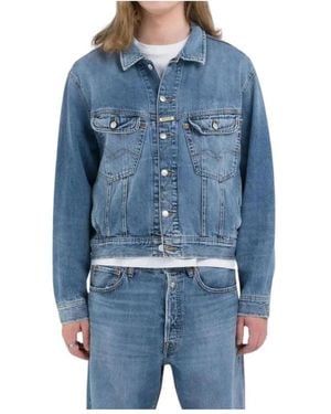 Replay Denim Jackets - Blue