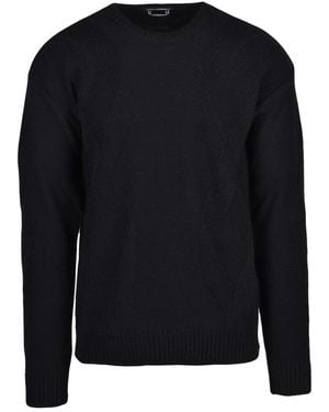 Daniele Alessandrini Round-Neck Knitwear - Black