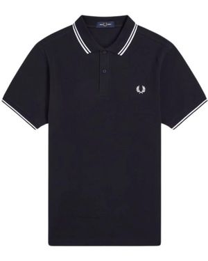 Fred Perry Polo Shirts - Blue
