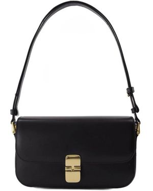 A.P.C. Tassen ,Zwart ,Grace Baguette