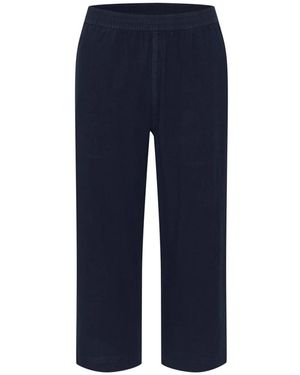 Kaffe Wide Trousers - Blu