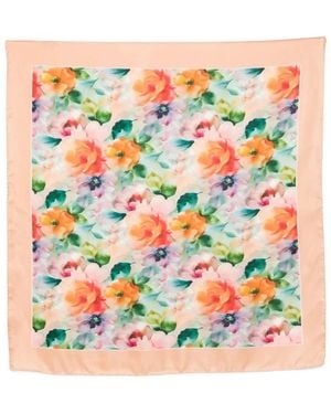 D'Aniello Silky Scarves - White
