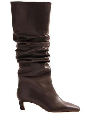 Alohas Heeled Boots - Brown
