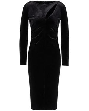 ARMANI EXCHANGE Abito Longuette - Schwarz