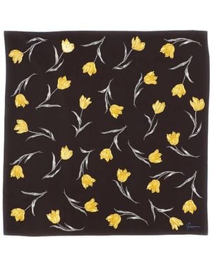 Jacquemus Silky Scarves - Noir