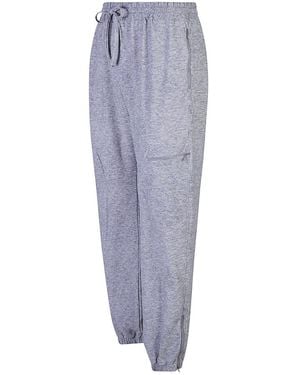 Eleventy Sportliche Joggerhose Aus Technischem Jersey - Blau