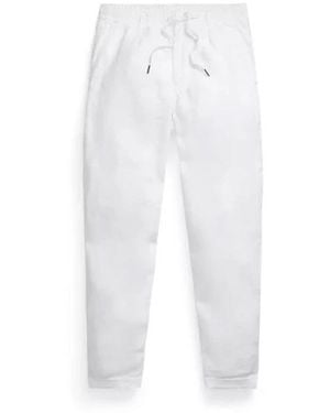 Polo Ralph Lauren Slim-Fit Trousers - White