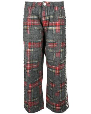 VAQUERA Wide Trousers - Grey