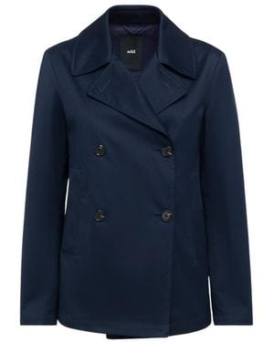 Add Double-Breasted Coats - Bleu