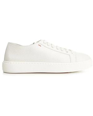 Santoni Trainers - White