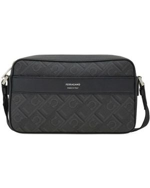 Ferragamo Shoulder Bags - Black
