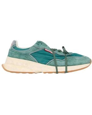 DSquared² Lace-Up Low Top Sneakers - Blauw