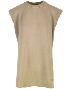 Moncler Sleeveless Tops - Natural