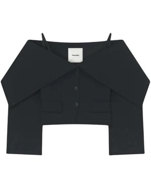 Nanushka Blazers - Black
