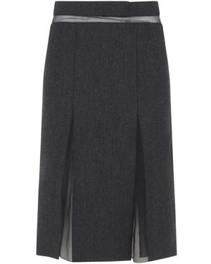 Prada Midi Skirts - Grey