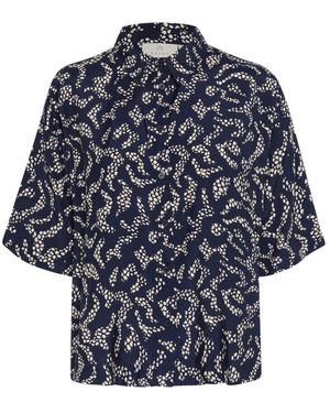 Kaffe Shirts - Bleu