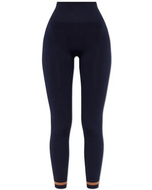 The Upside Form Seamless 25In Midi Pant - Blauw