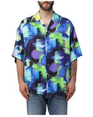 Ambush Short Sleeve Shirts - Blu