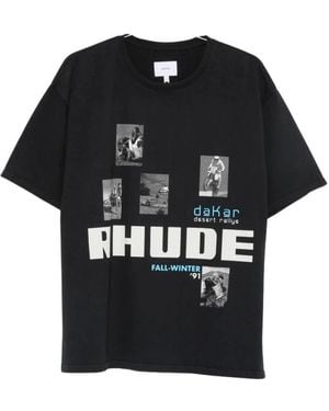 Rhude T-Shirts - Negro