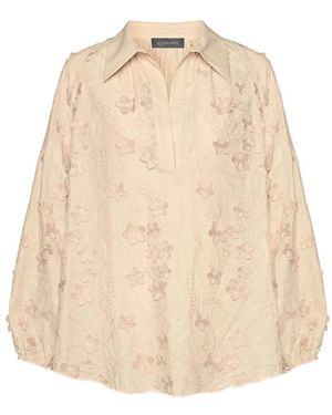 Elena Miro Blouses - Natural