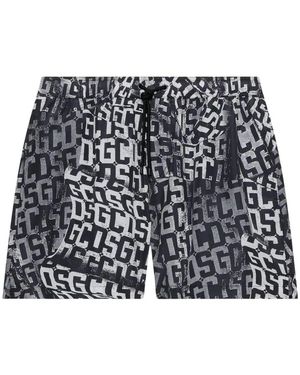 Gcds Monogramm Badehose Essentials - Schwarz