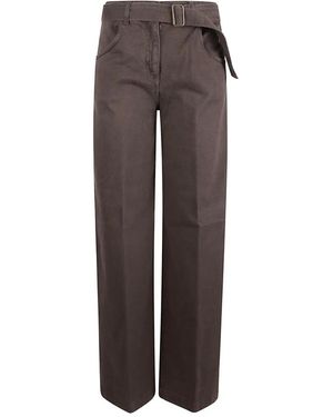 True Royal Straight Pants - Brown