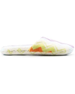 Missoni Slippers - Yellow