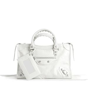 Balenciaga Small Le City Handtasche - Weiß