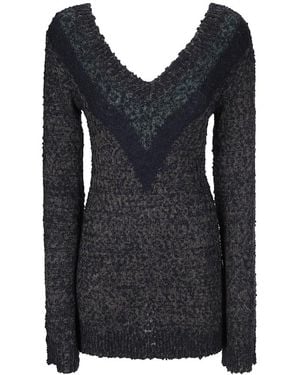 KNWLS Abito esplosione sweater - Nero