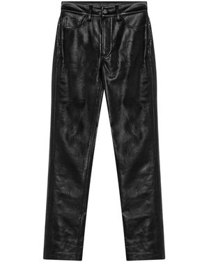 Anine Bing Regular fit denim jeans - Schwarz