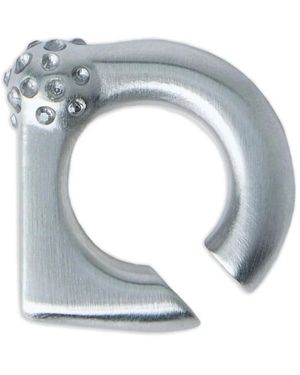 Rick Owens Orb Ohrring - Blau