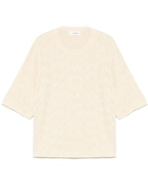 ATOMOFACTORY Rundhals-Sweatshirt - Natur