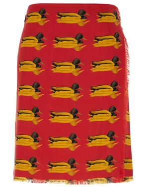 Burberry Skirts - Red