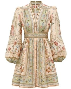 Zimmermann Short Dresses - Neutro