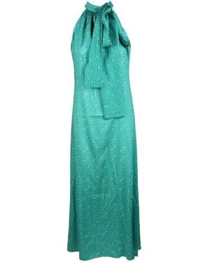 Giulia N Couture Maxi Dresses - Green