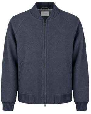 Circolo 1901 Bomber Zip Luxe Wol - Blauw