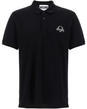 Moschino Polo Shirts - Black