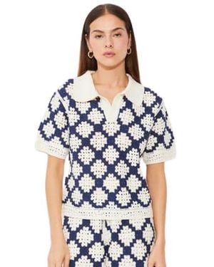 Suncoo V-Neck Knitwear - Blu