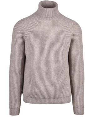 Alpha Studio Rollkragenpullover - Grau