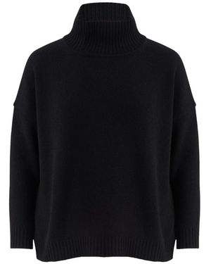 Weekend by Maxmara Truien & Vesten ,Zwart ,Wol Wkdborgia Turtleneck Trui