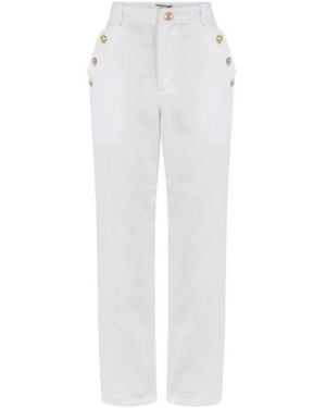 Naf Naf Straight Jeans - White