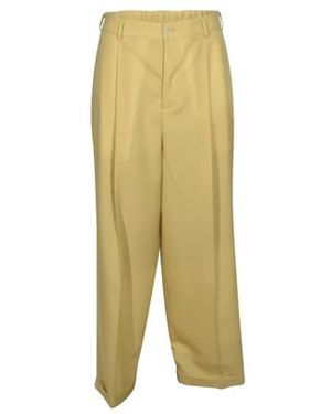 Marni Broeken ,Wol Cool Wool Pants - Naturel