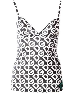Dolce & Gabbana Sleeveless Tops - Black