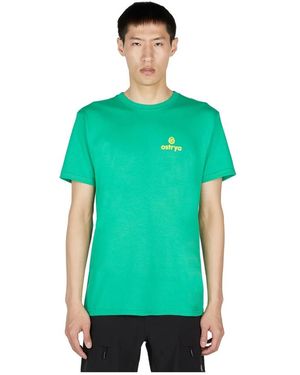 Ostrya Equi logo t-shirt - Grün