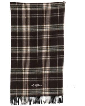 Les Deux Accessoires ,Veelkleurig ,Winter Sjaals - Bruin